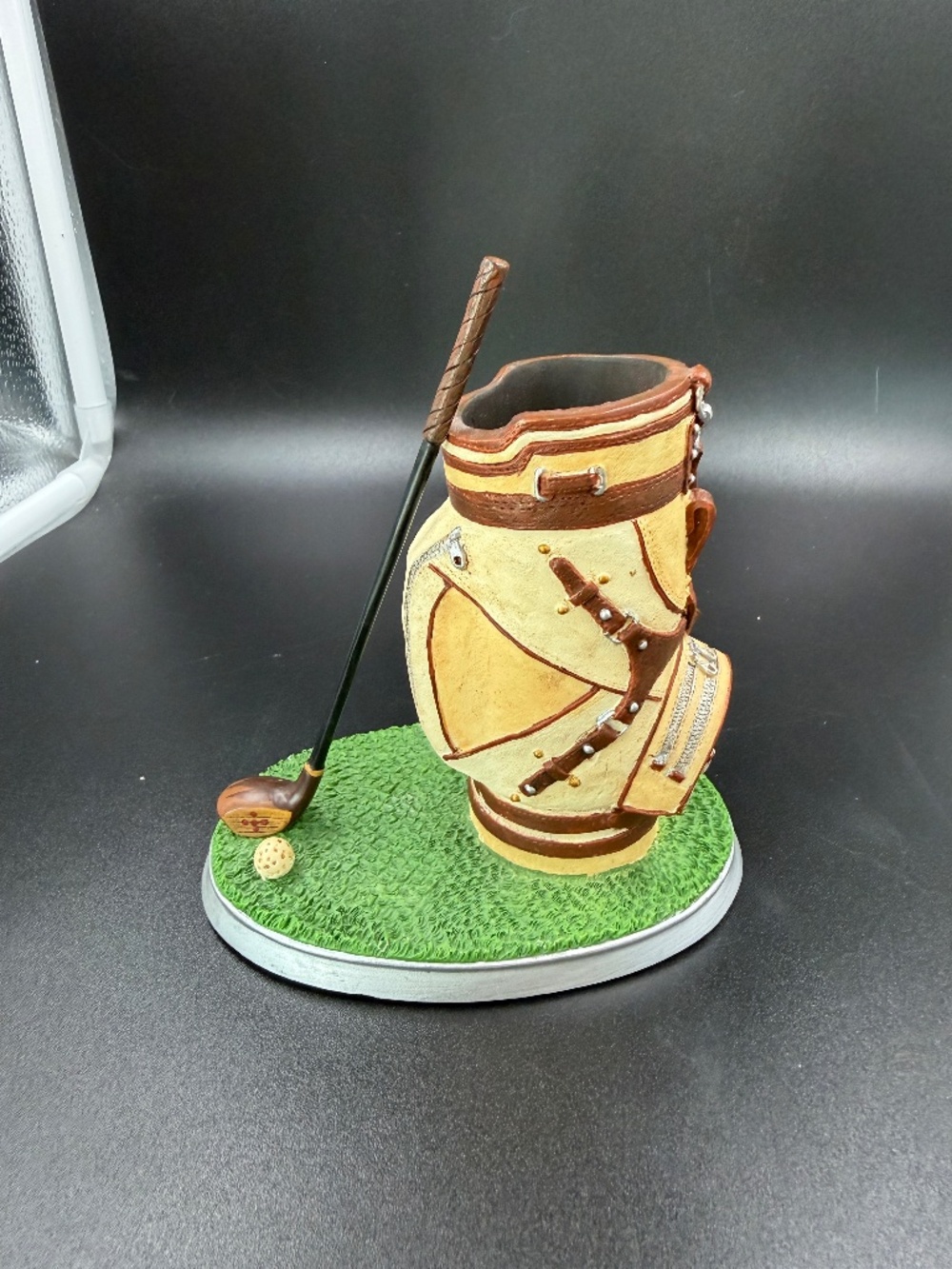 Golfcore Russ Highland Ridge Golf Bag Pen Holder Desk Organizer #20187
